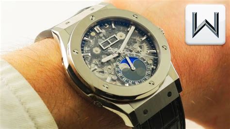 hublot classic fusion aerofusion moonphase|Hublot joystick review.